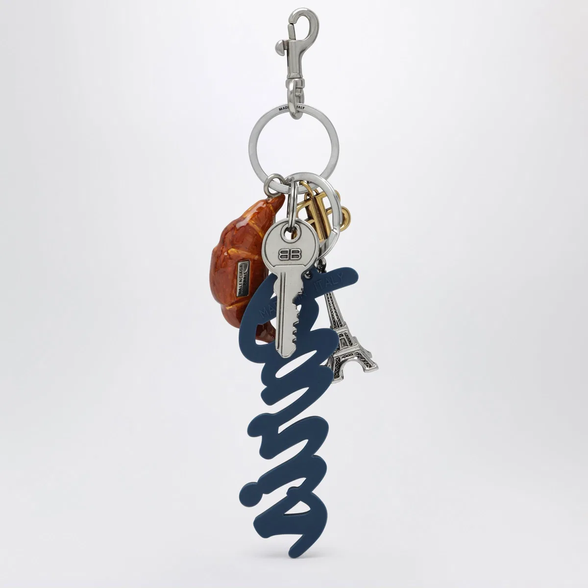 Balenciaga Paris Charm Keychain