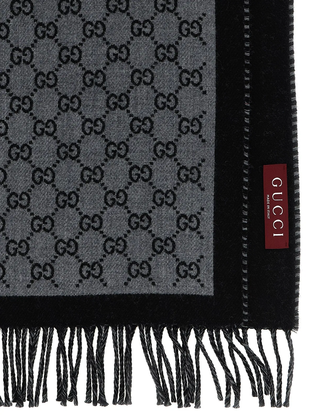 Gucci Gg Jacquard Scarf