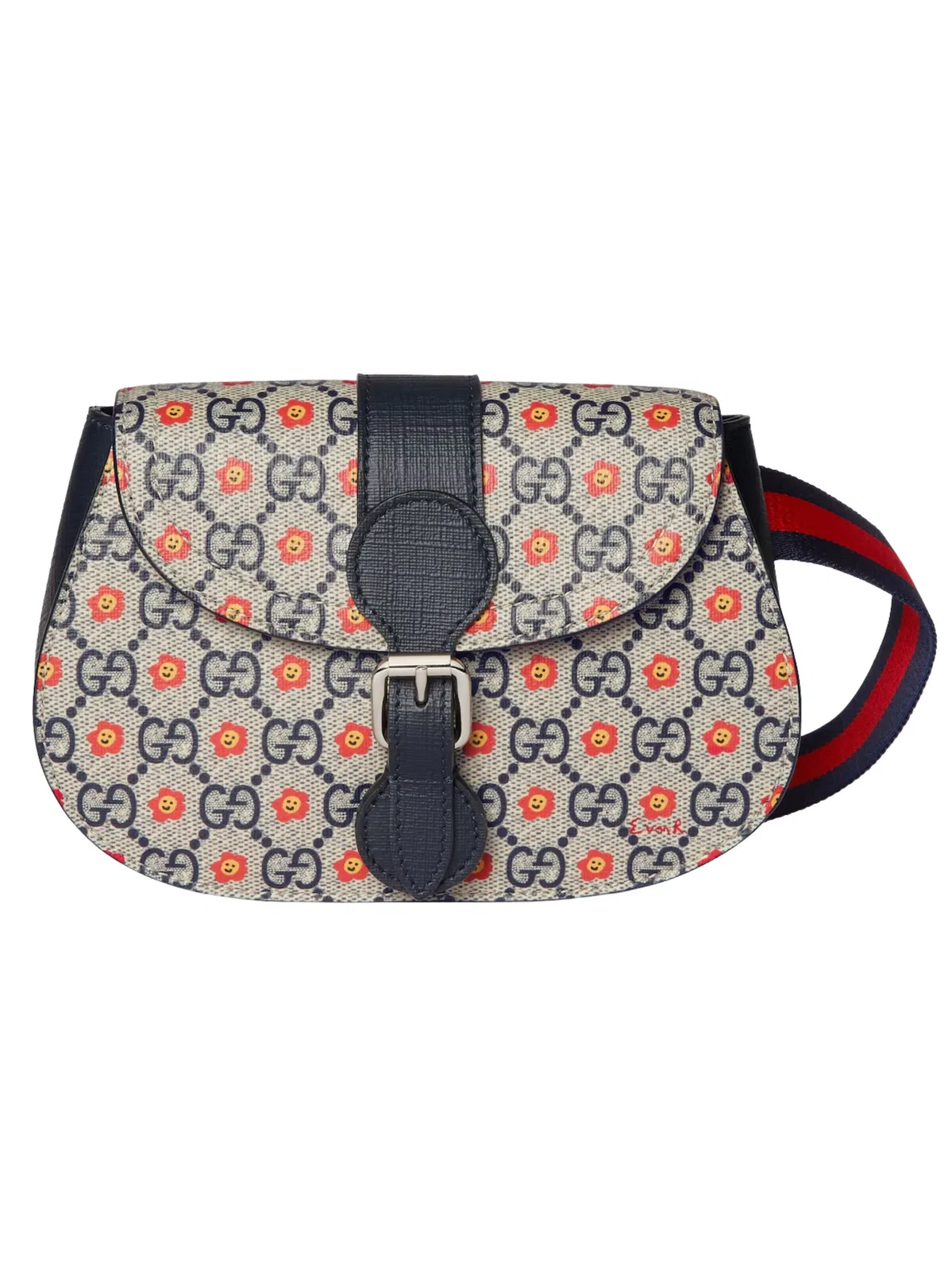 Gucci Kids Belt Bag Junior "Supreme Flowers"