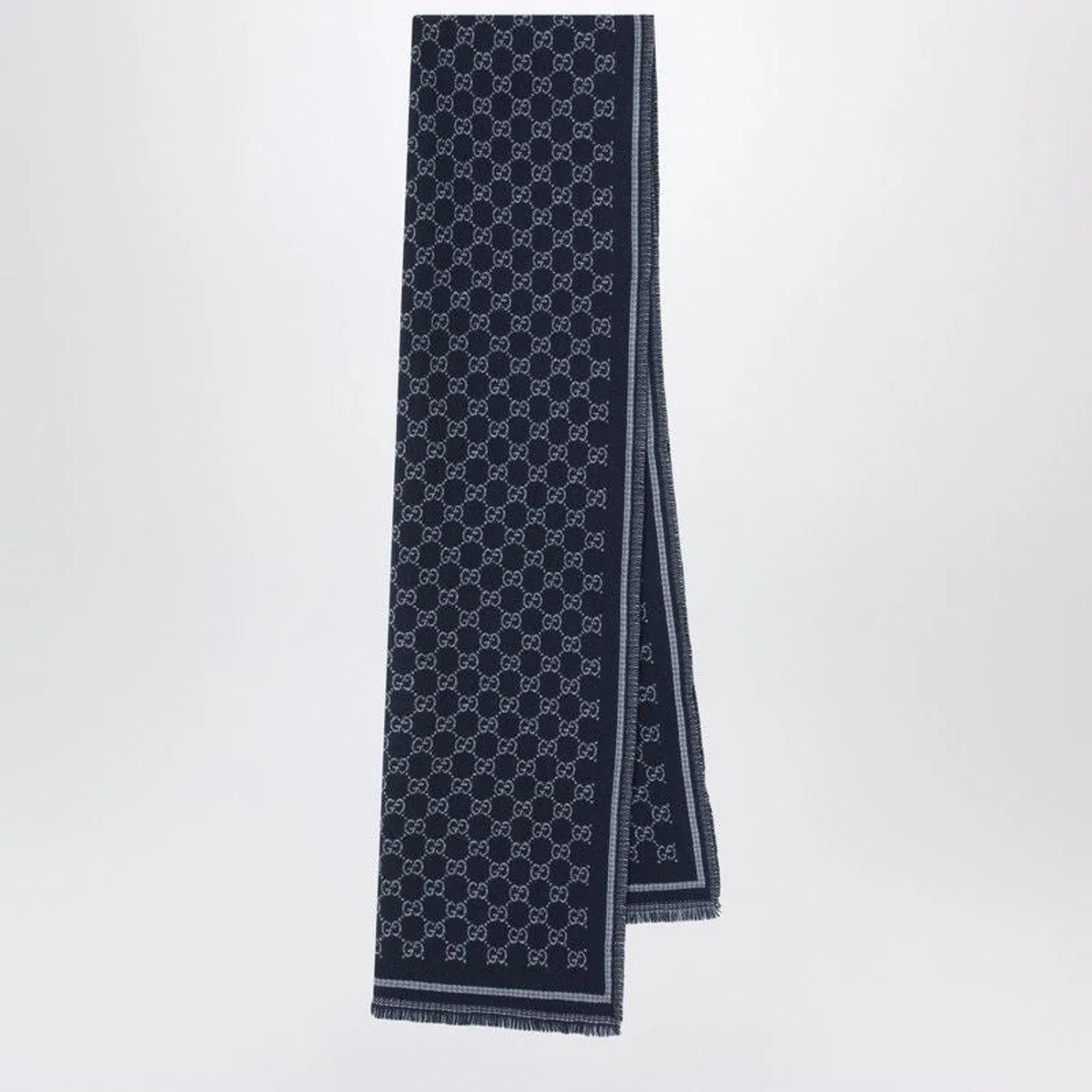 Gucci Wool Jacquard Scarf