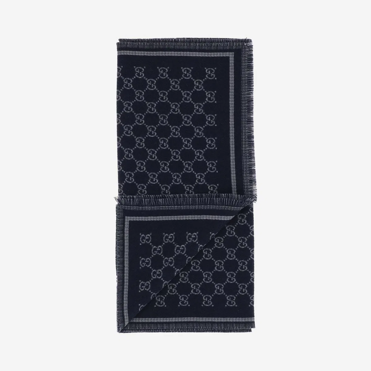 Gucci Wool Jacquard Scarf