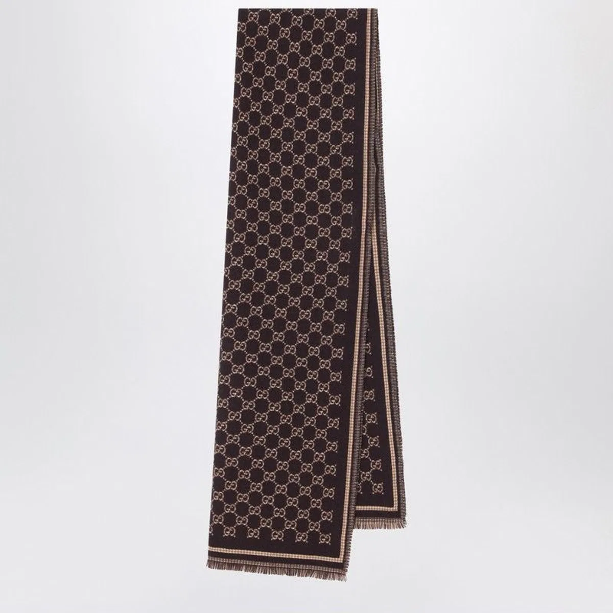 Gucci Gg Jacquard Scarf
