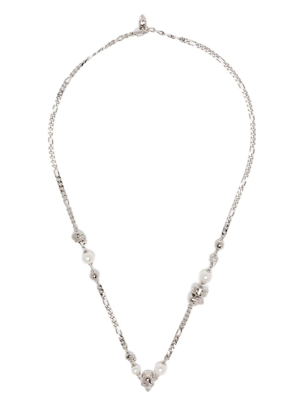 Alexander Mcqueen Skl & Pearl Bracelet