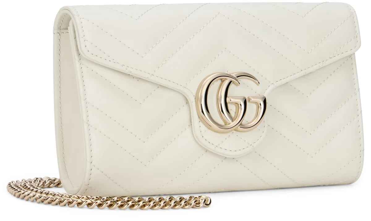 Gucci Marmont Wallet With Matelassé Leather Ch