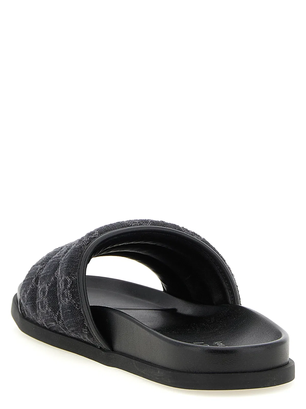 Gucci Gg Denim Slides