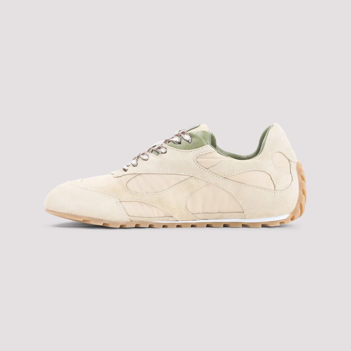 Bottega Veneta Beige Orbit Flash Sneakers