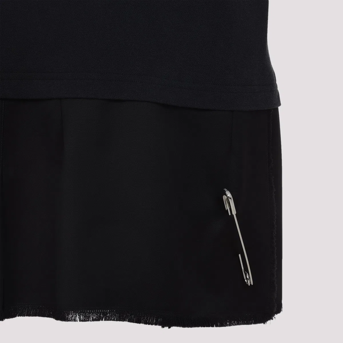 Balenciaga Layered Polo Mini Dress