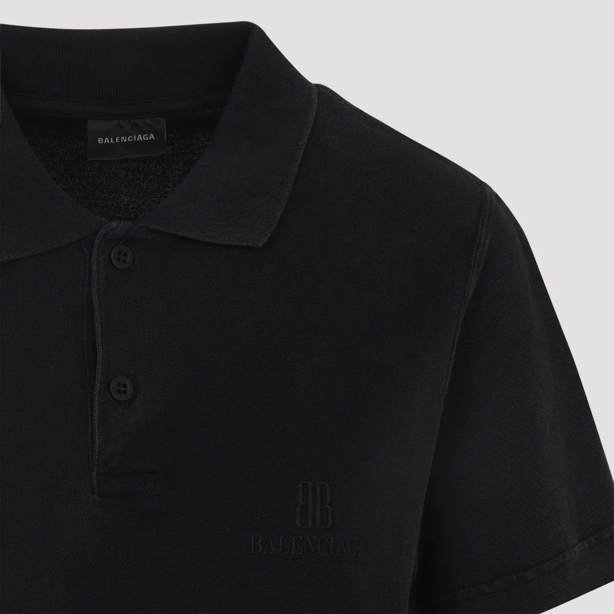 Balenciaga Layered Polo Mini Dress