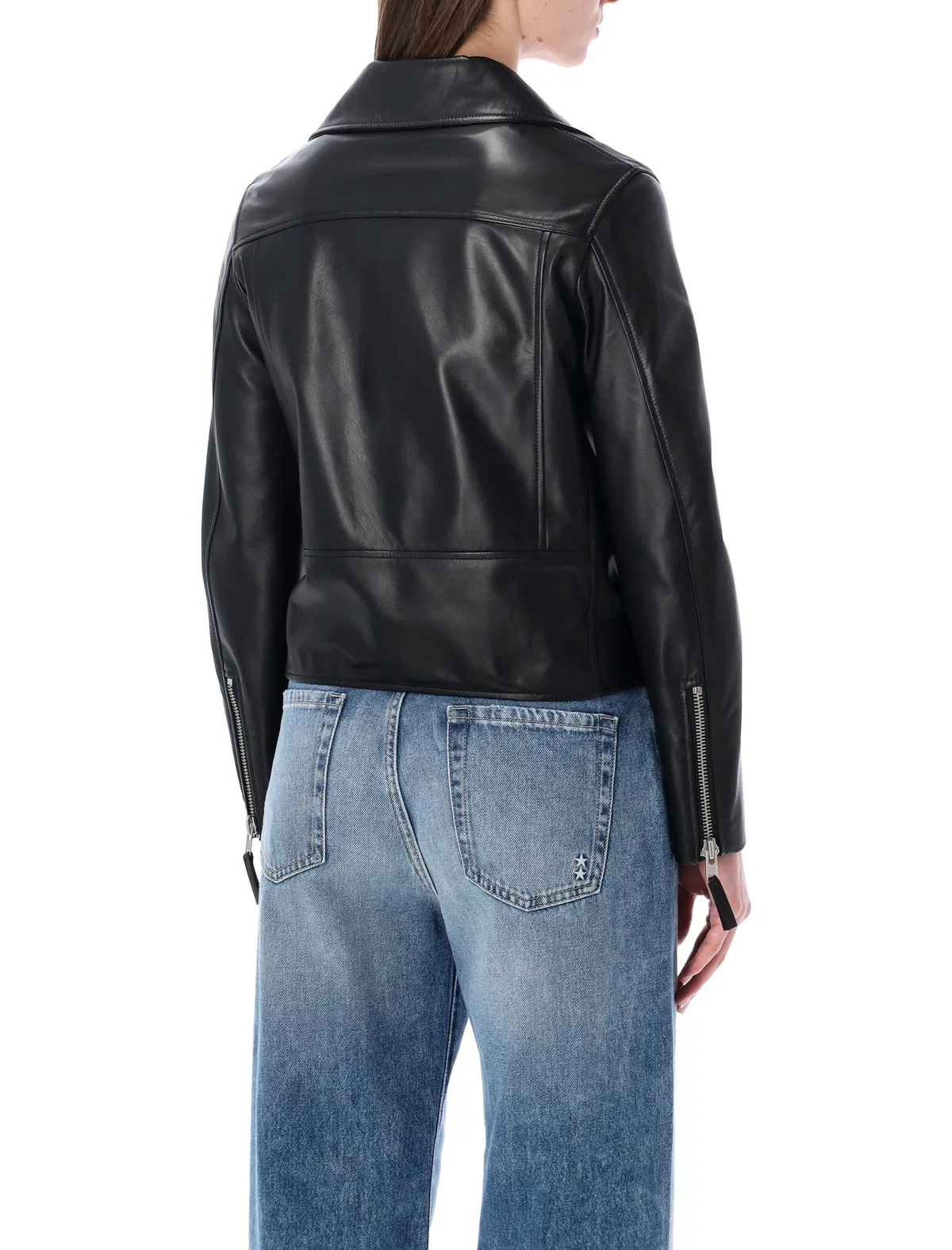 Sword Classic Biker Leather Jacket
