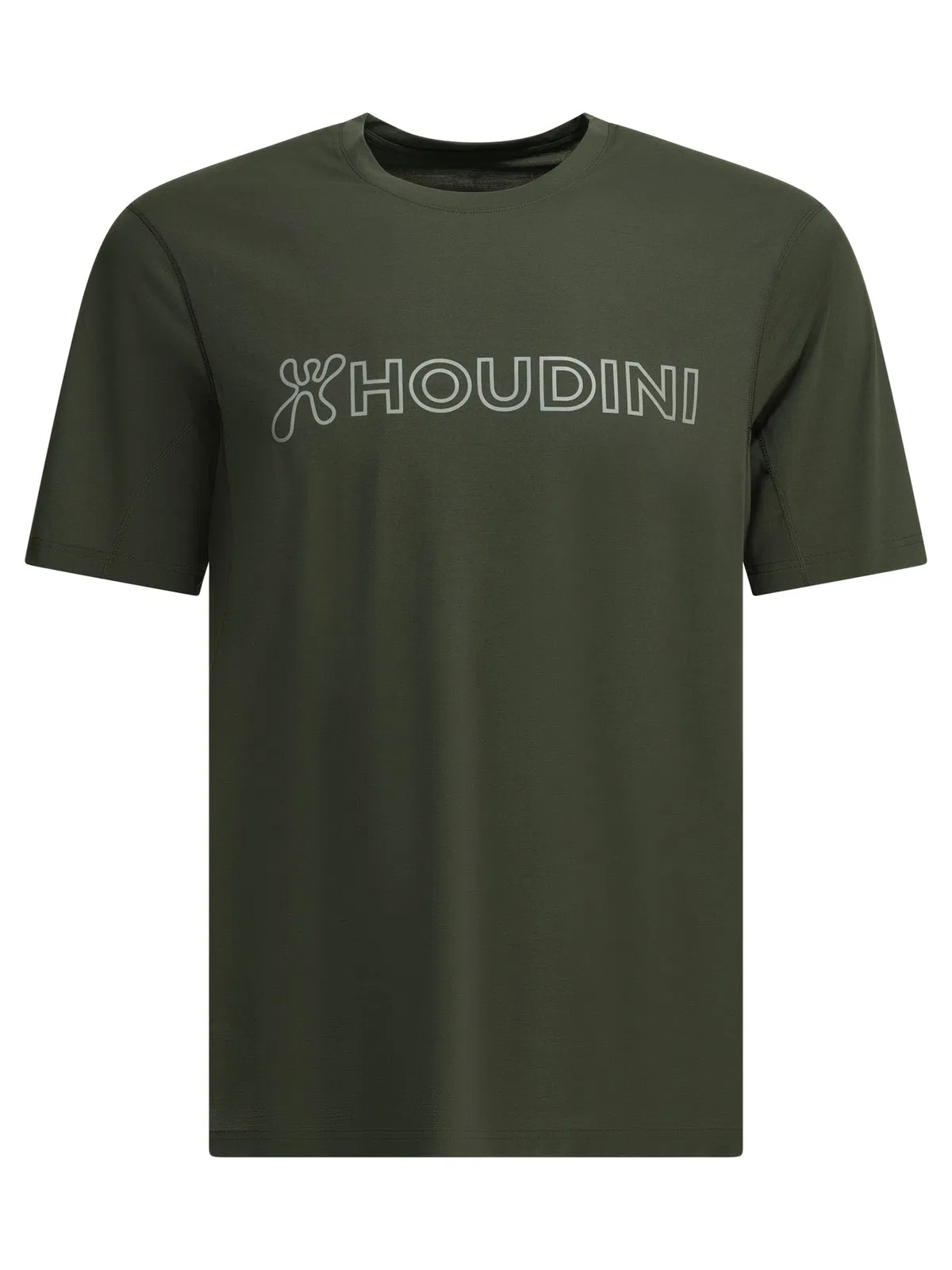 Houdini Sportswear Pace Air Message Green Recycled Polyeste