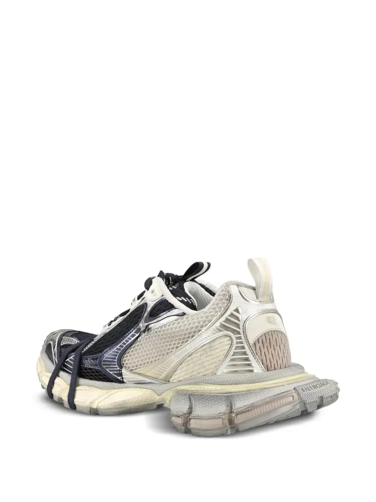 Balenciaga Eggshell Red Navy Sneakers