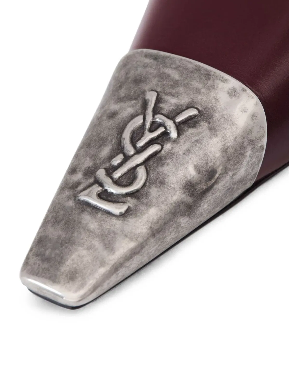 Saint Laurent With Heel Bordeaux Saint Laurent.