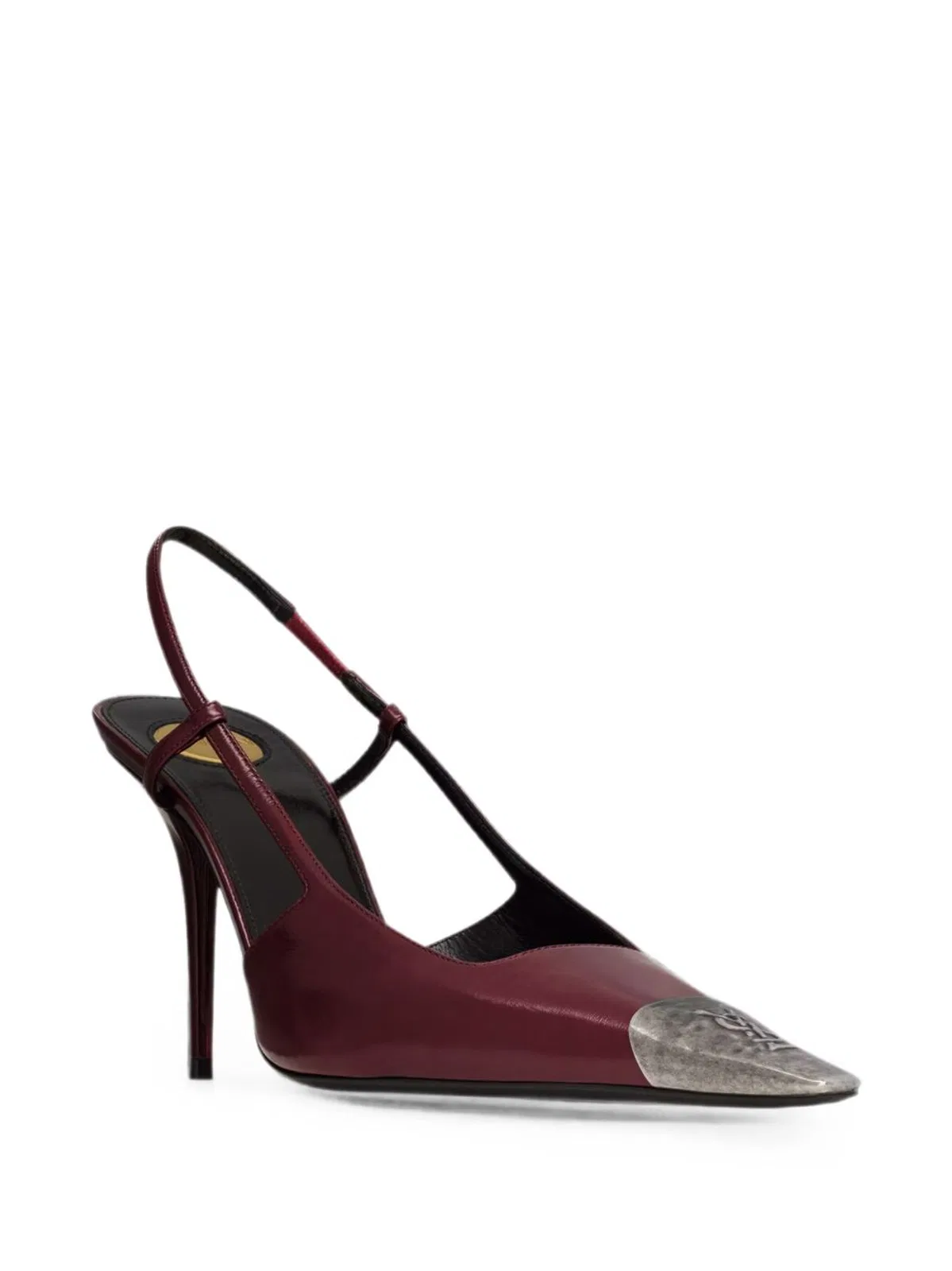 Saint Laurent With Heel Bordeaux Saint Laurent.