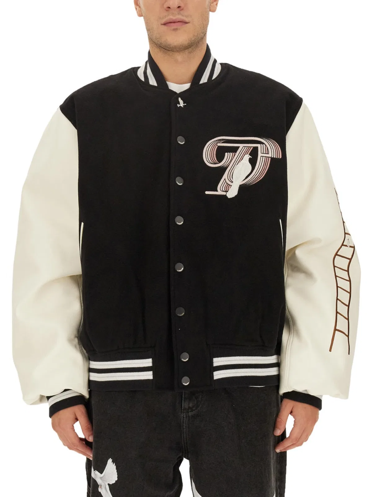 3Paradis 3.Paradis Jacket With Logo