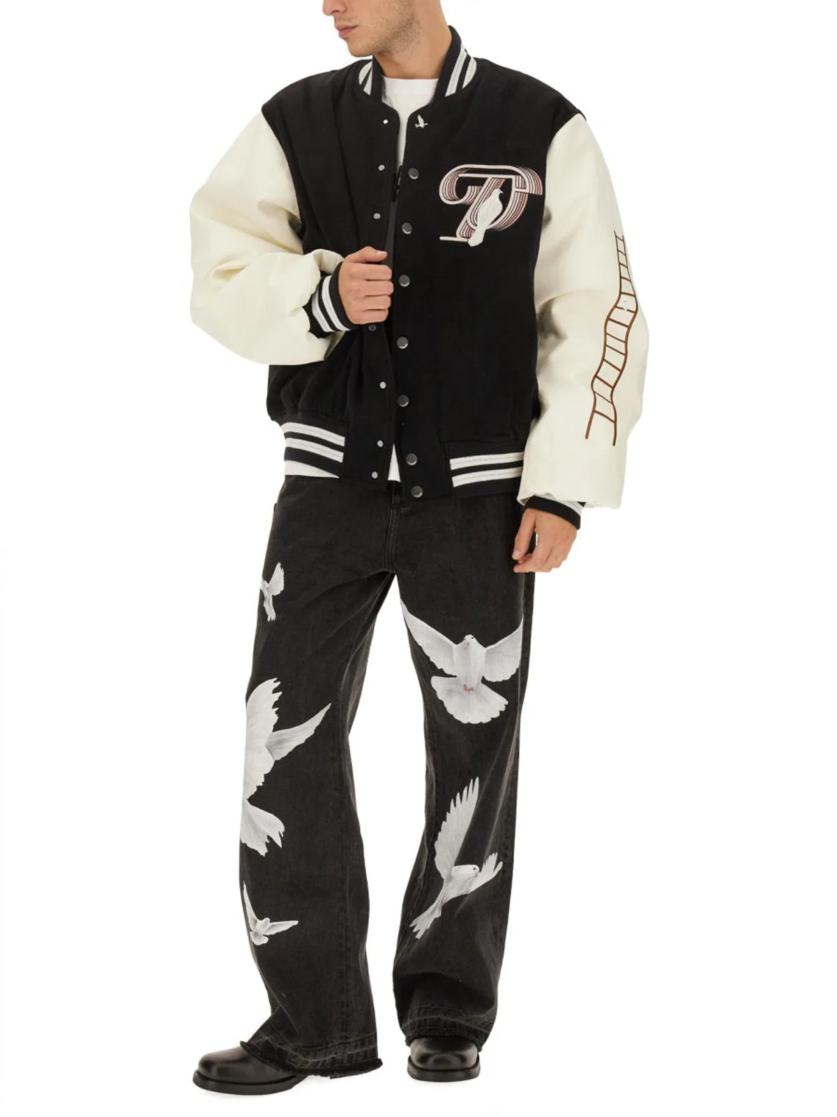 3Paradis 3.Paradis Jacket With Logo