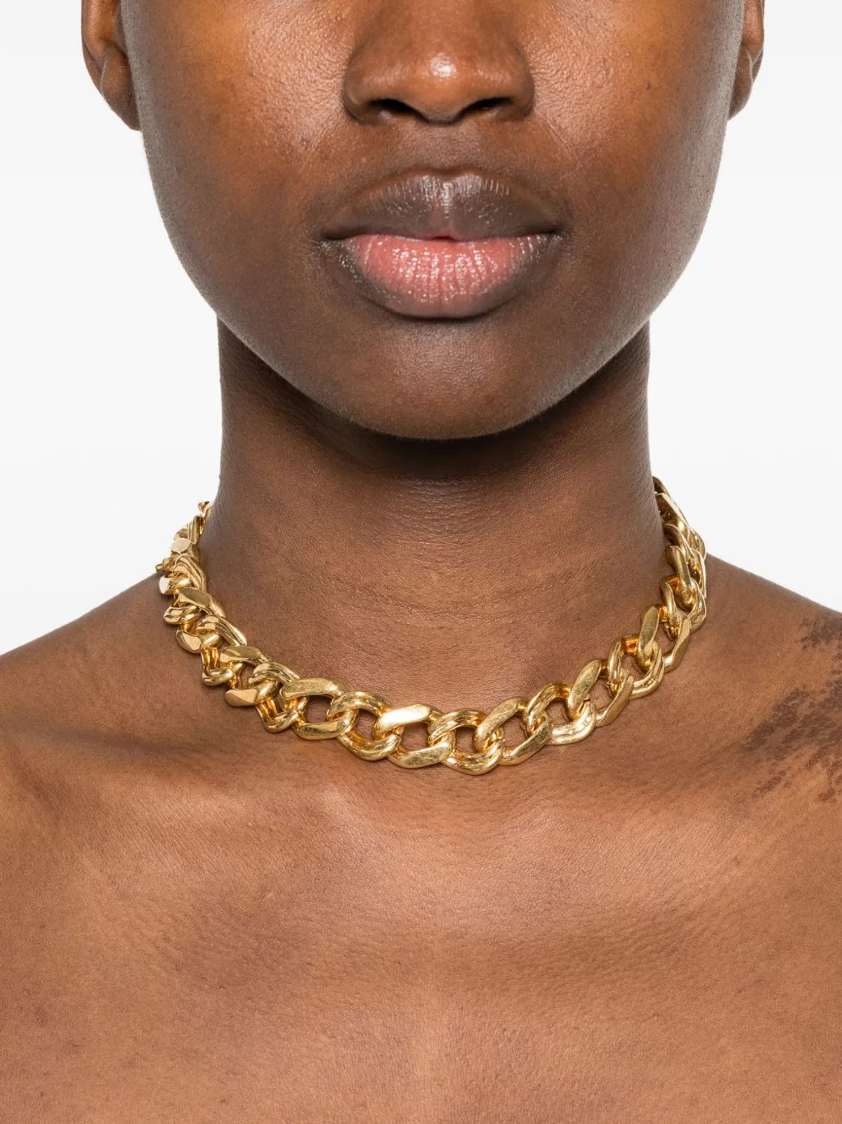 Saint Laurent Metal Chain Choker