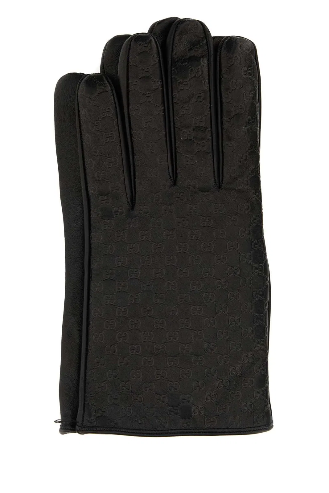 Gucci Dark Brown Nappa Leather Gloves