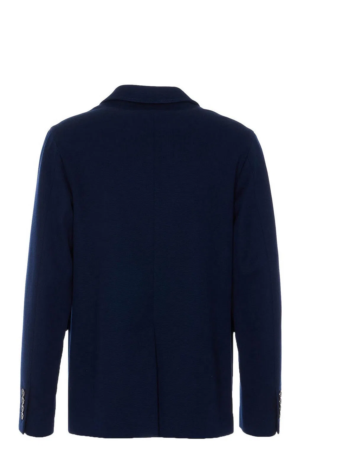 Gucci Blue Jacket With Frontal Buttons Closure