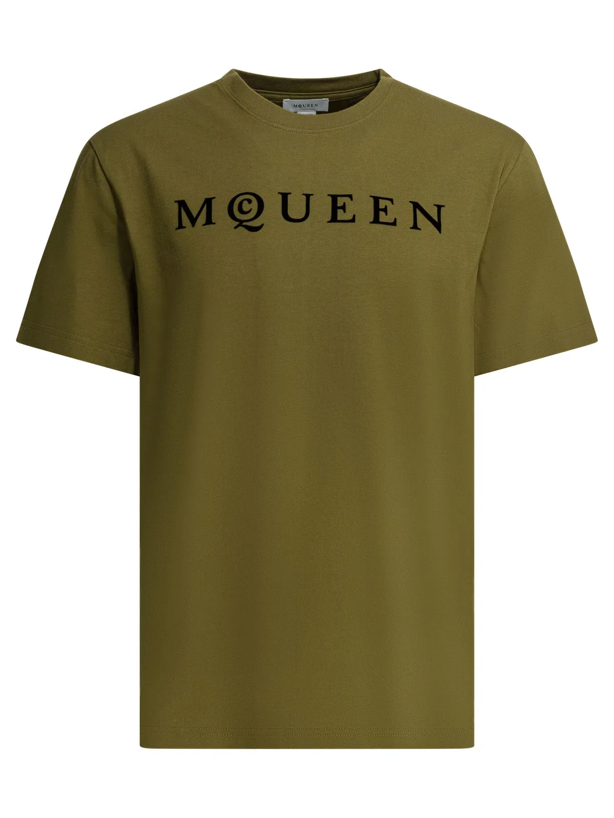 Alexander Mcqueen Black Cotton T-Shirt
