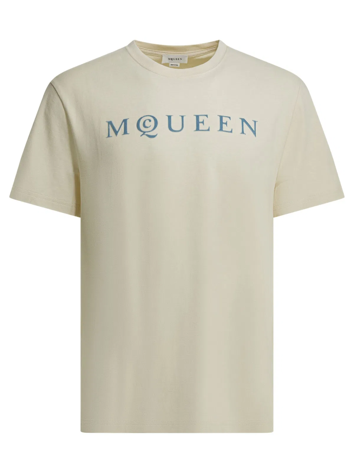 Alexander Mcqueen White Cotton T-Shirt