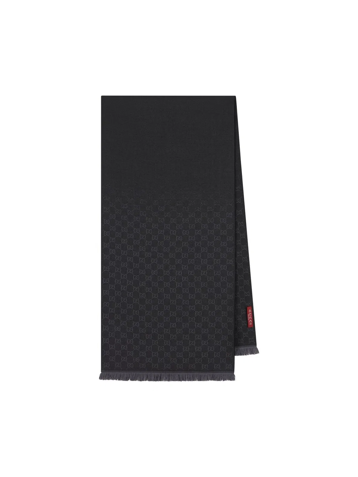Gucci Embroidered Wool Scarf