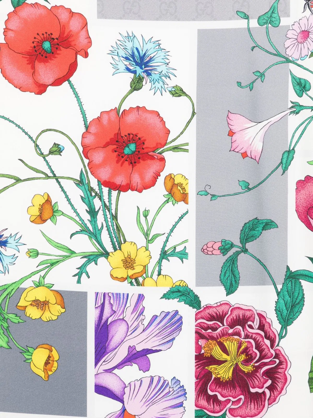 Gucci Printed Silk Foulard