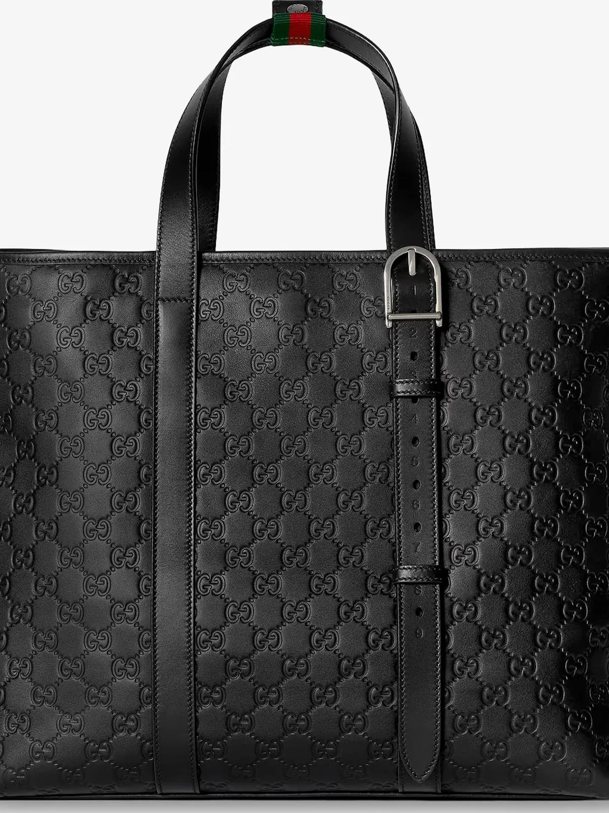 Gucci Black Leather Tote