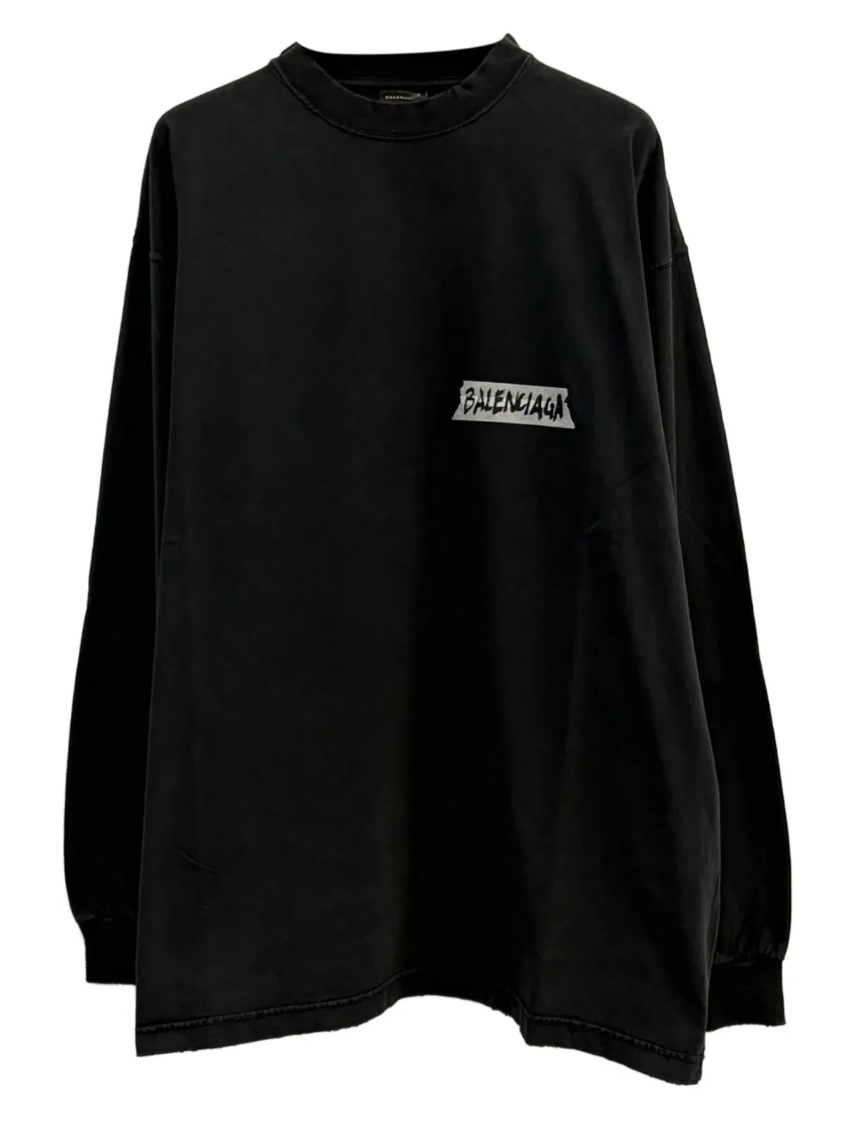 Balenciaga Tee With Logo Detail