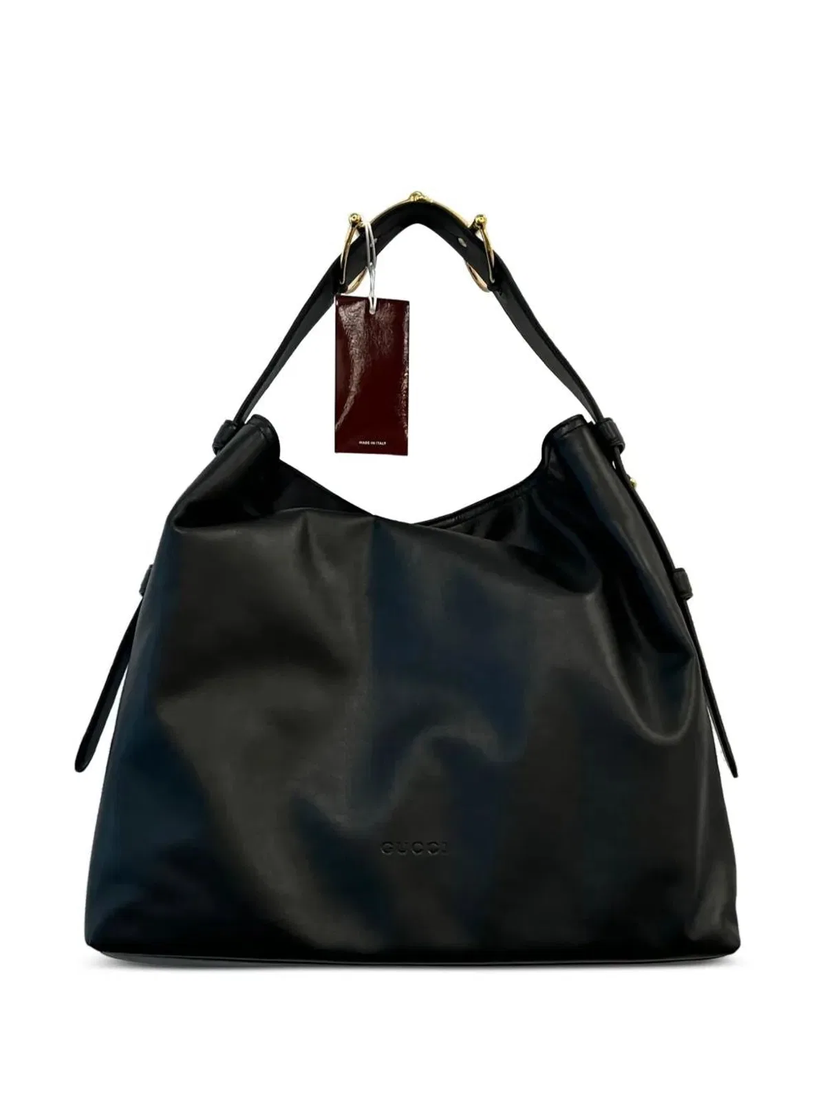 Gucci Beatrix Black Calf Leather Bag