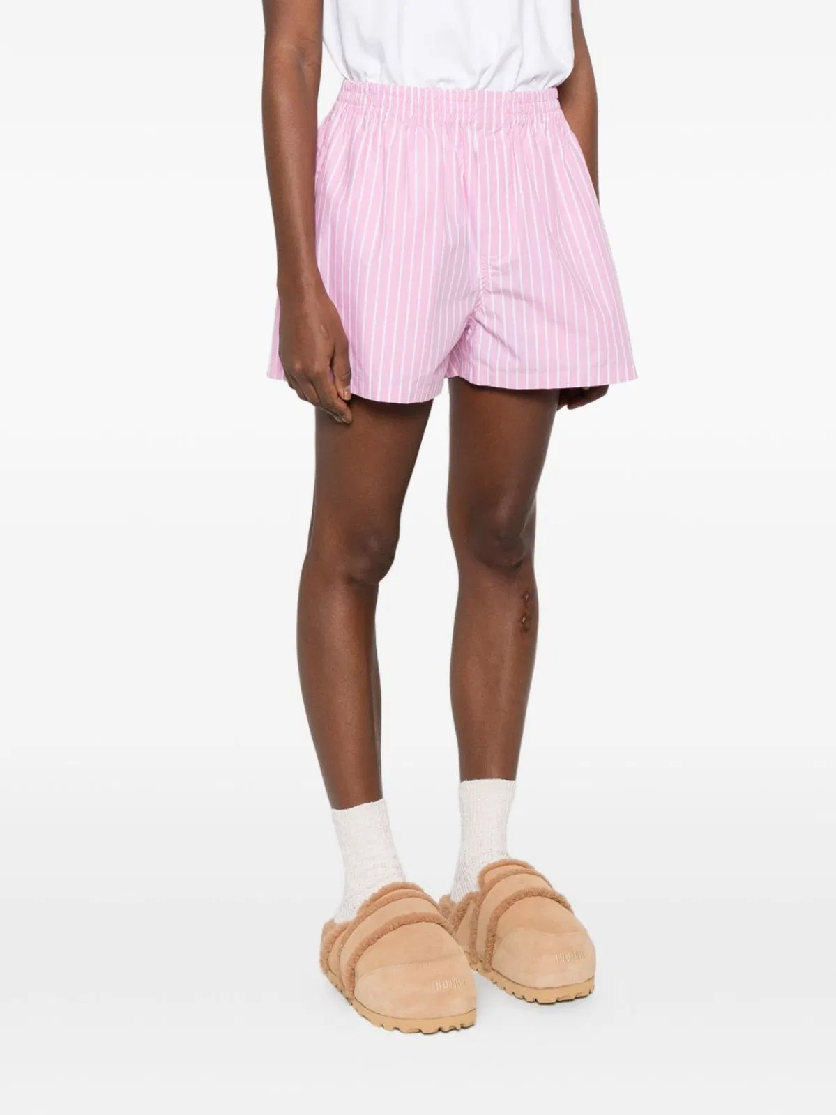 Balenciaga Pink White Boxer Short