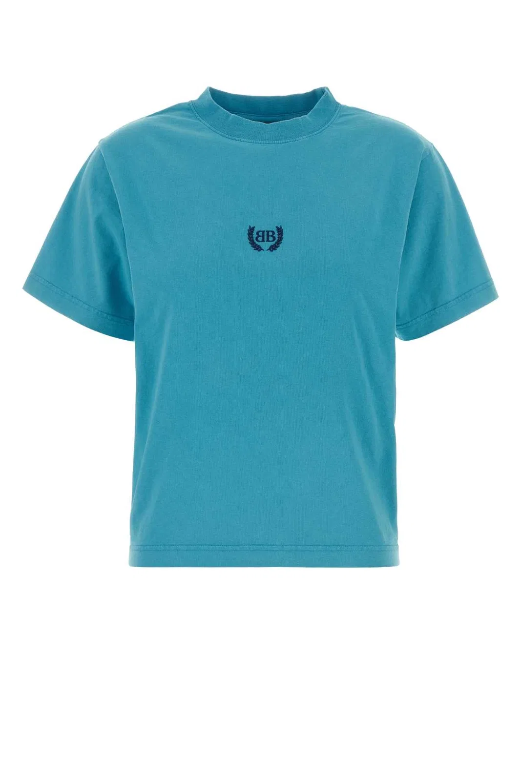 Balenciaga Cotton T-Shirt With Embroidered Logo