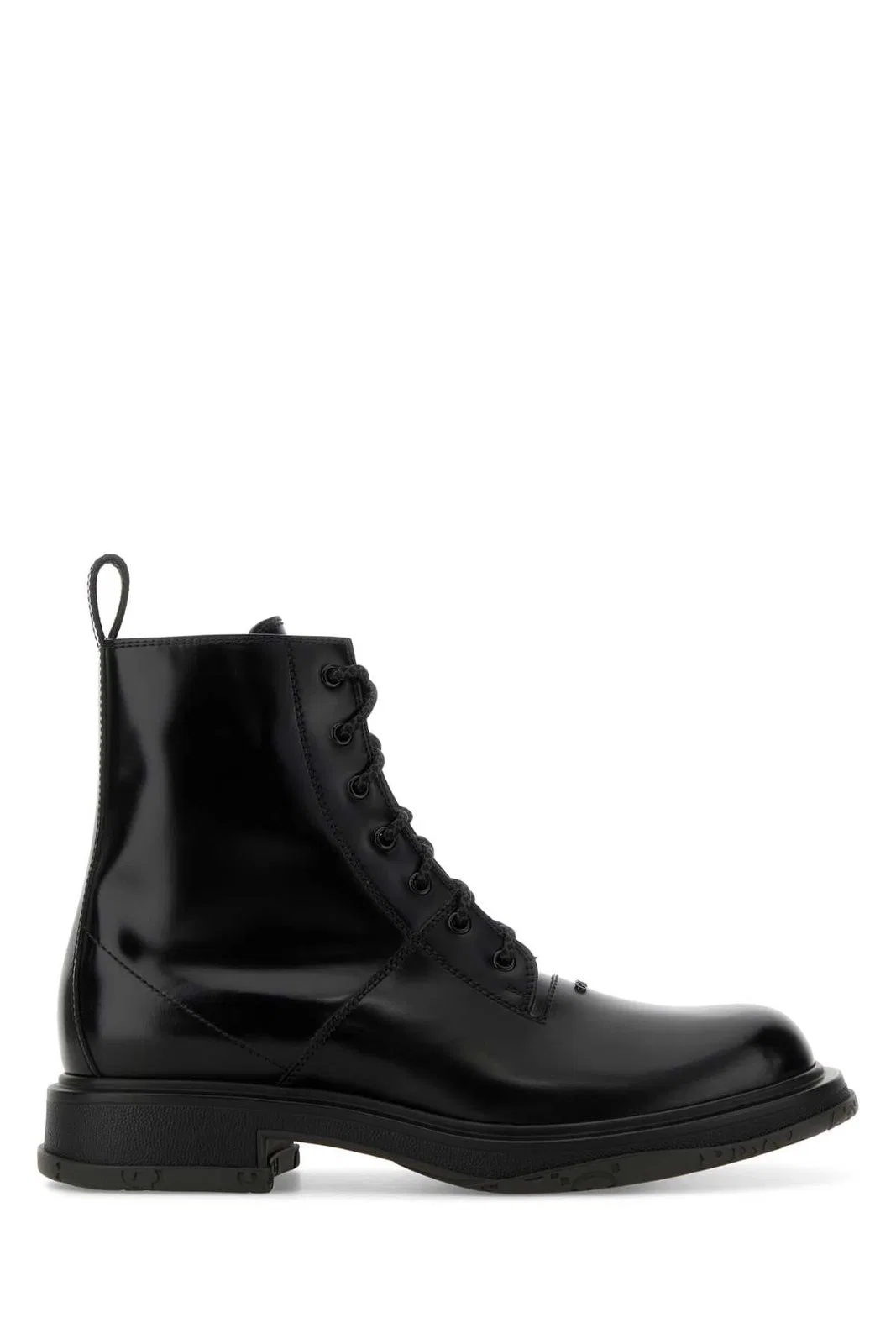 Gucci Black Leather Ankle Boots