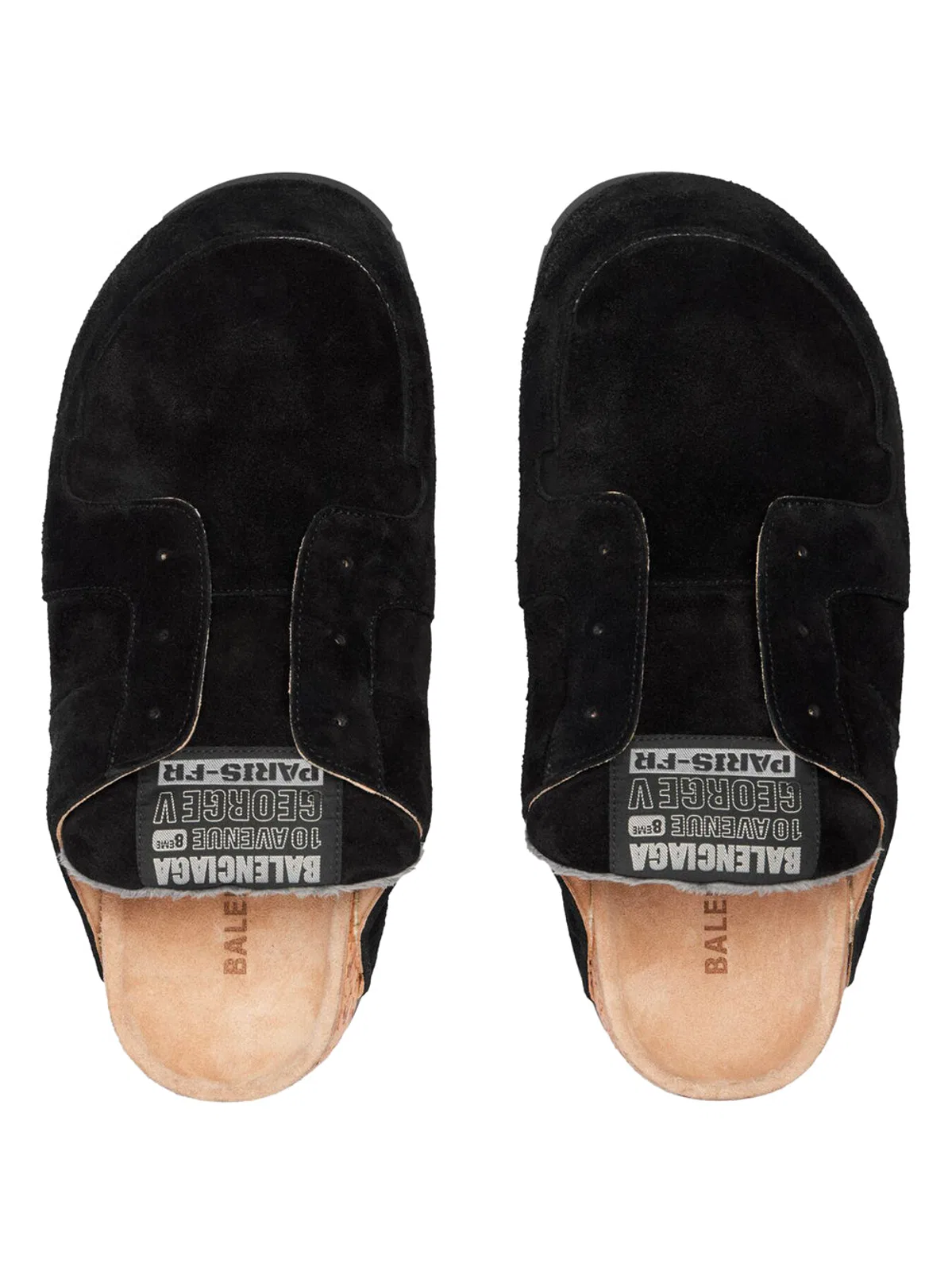 Balenciaga Men`S Dumbo Mule In Black