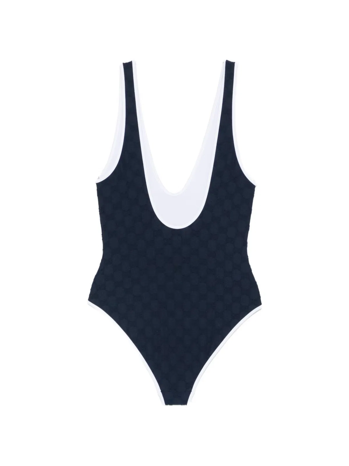 Gucci Gg Terrycloth Jersey Jacquard Swimsuit