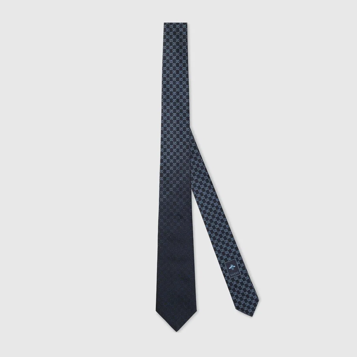 Gucci Gg Jacquard Silk Tie