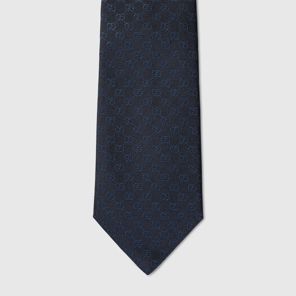 Gucci Gg Jacquard Silk Tie