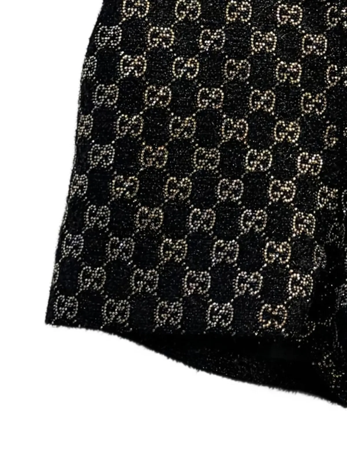 Gucci Shorts With Rhinestones