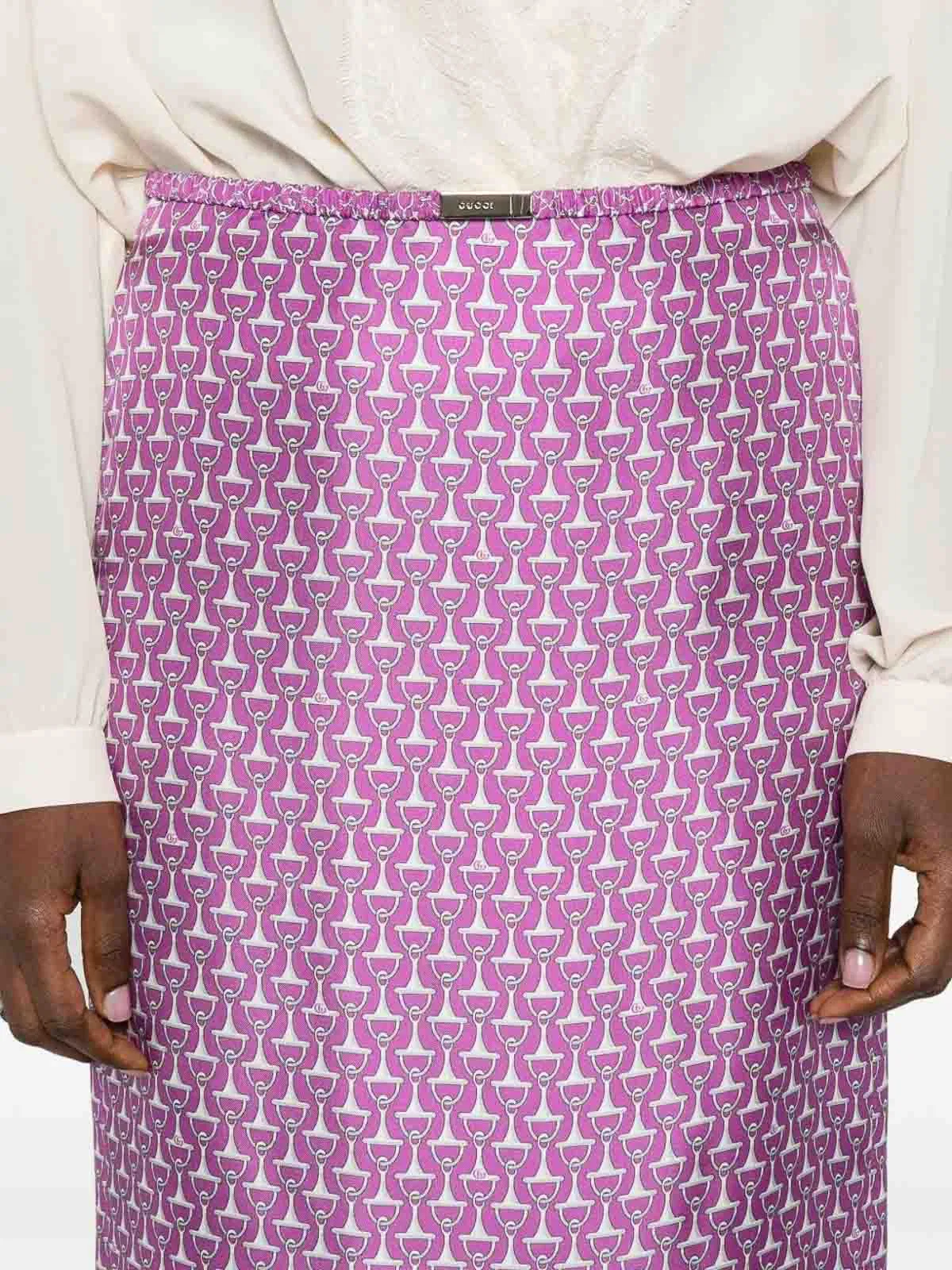 Gucci Horsebit Skirt