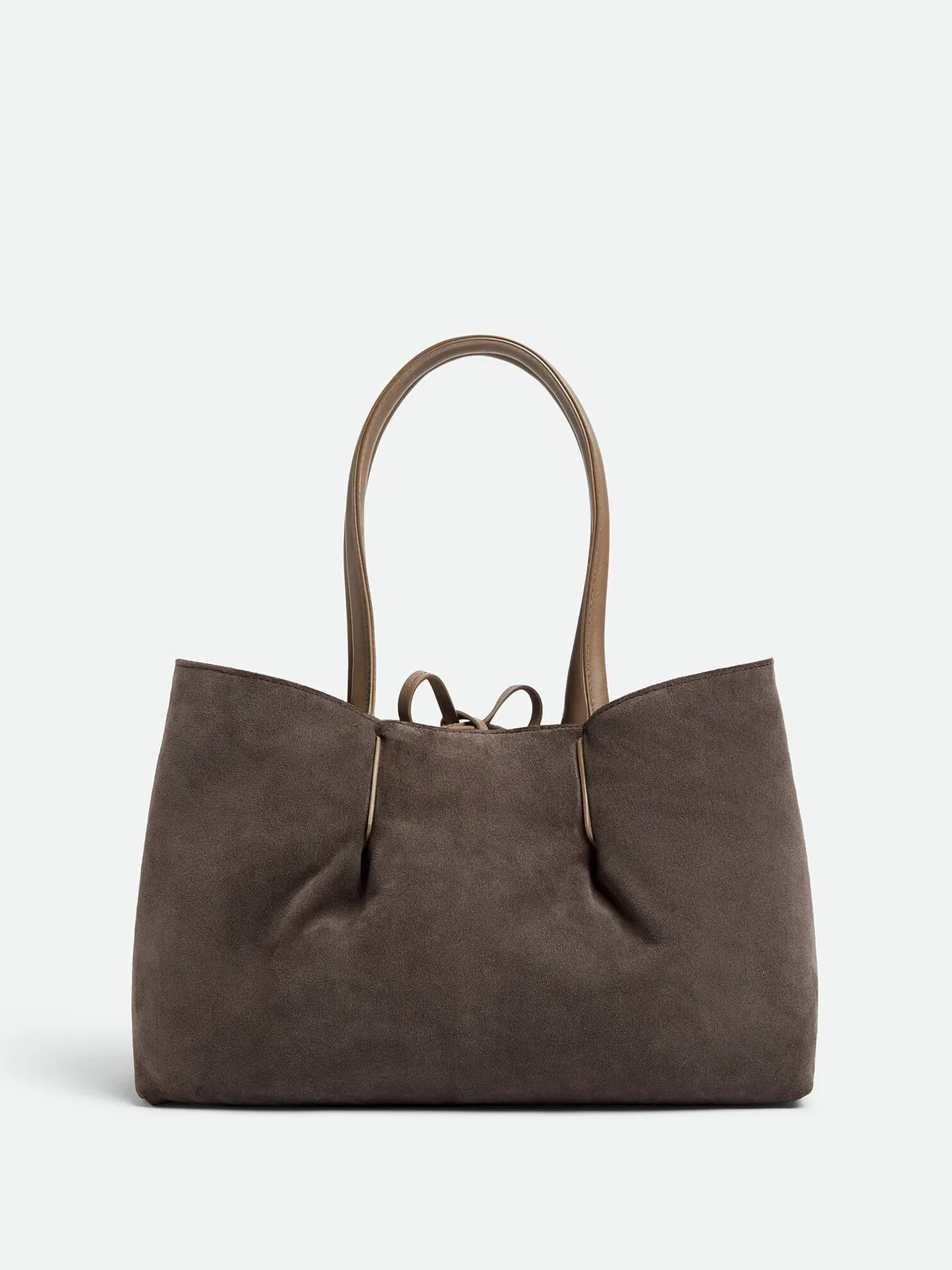 Bottega Veneta Brown Pinacoteca Medium Lamb Leather Han