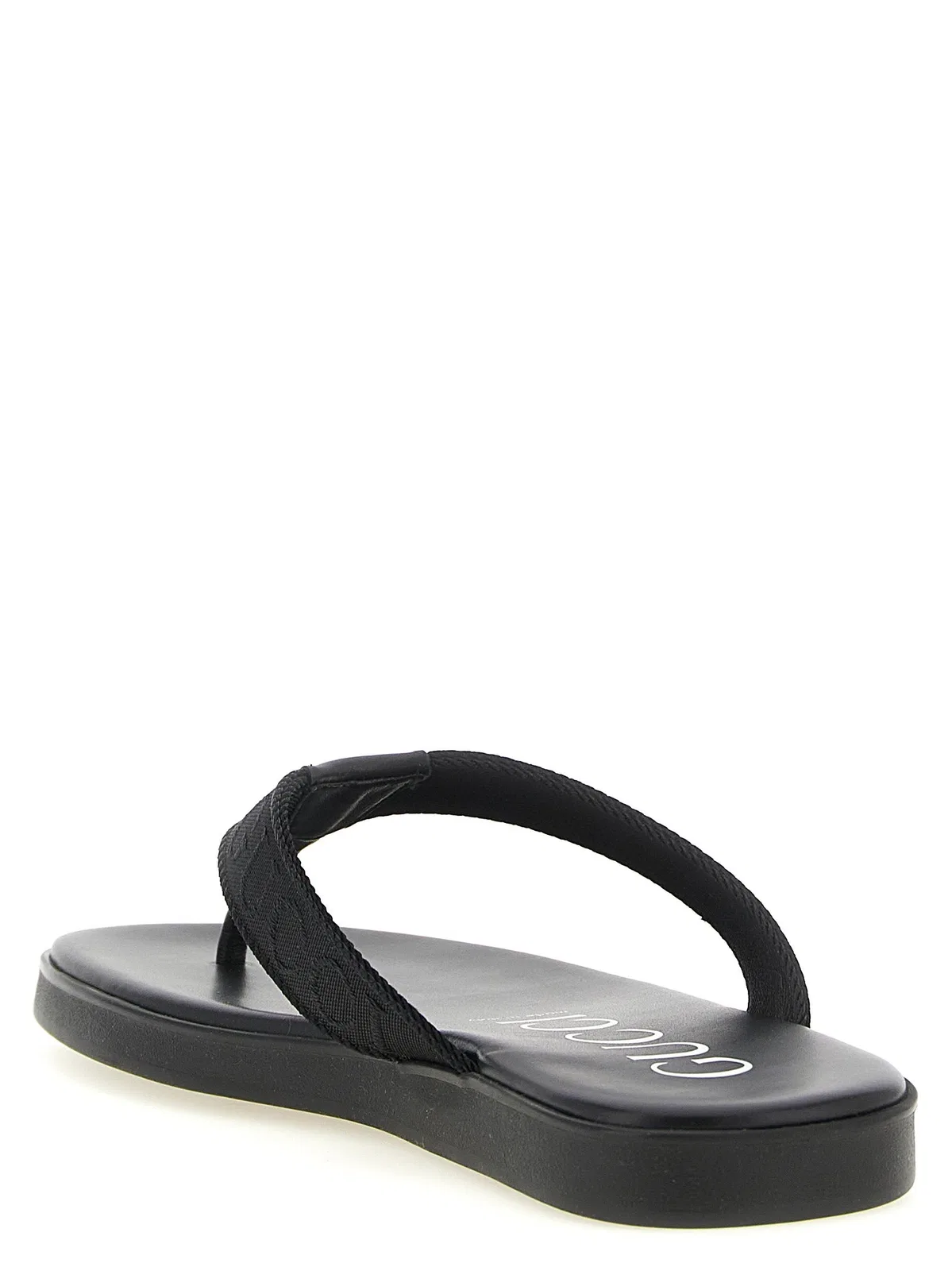 Gucci Jacquard Thong Sandals