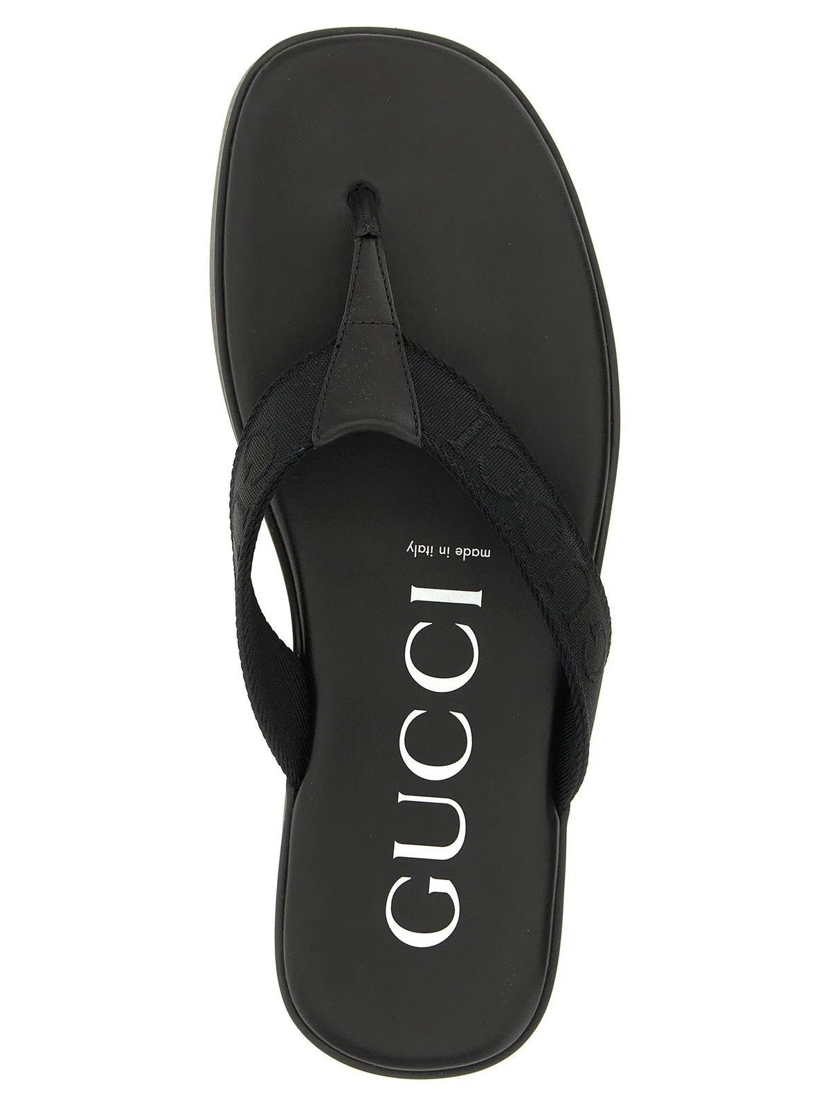 Gucci Jacquard Thong Sandals
