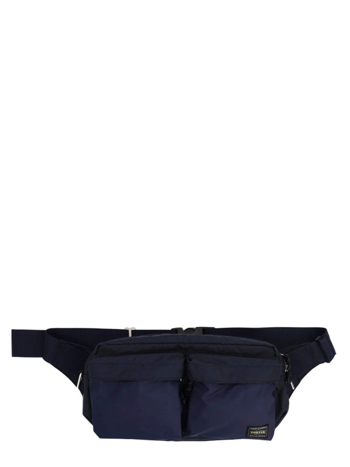 Porter Yoshida Blue Nylon Shoulder Bag