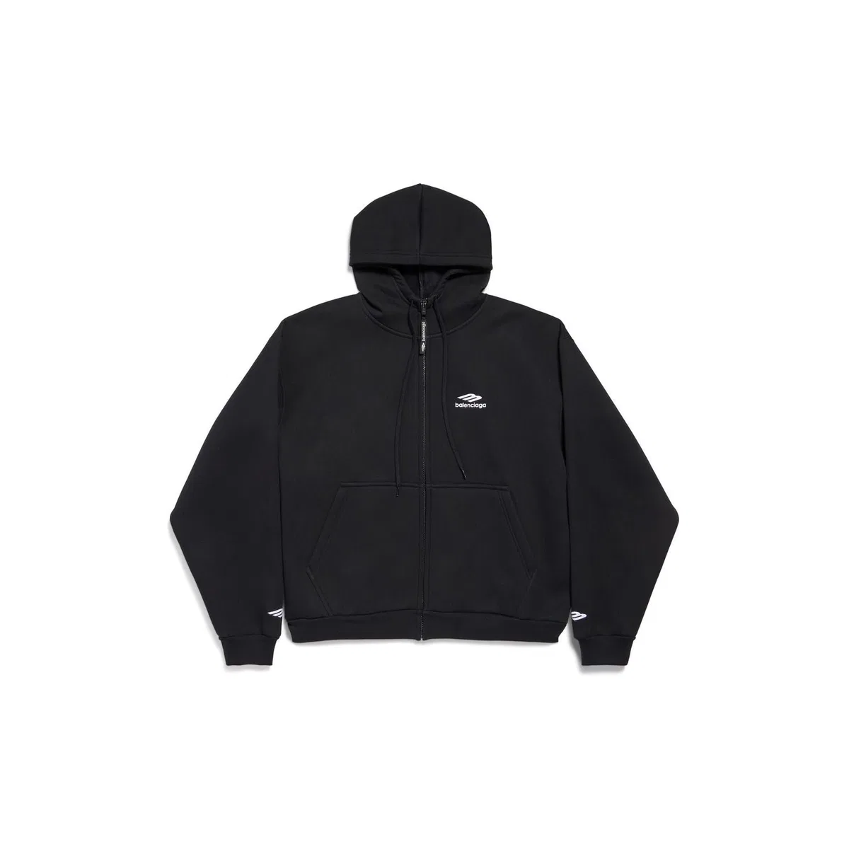 Balenciaga Zip Up Hoodie