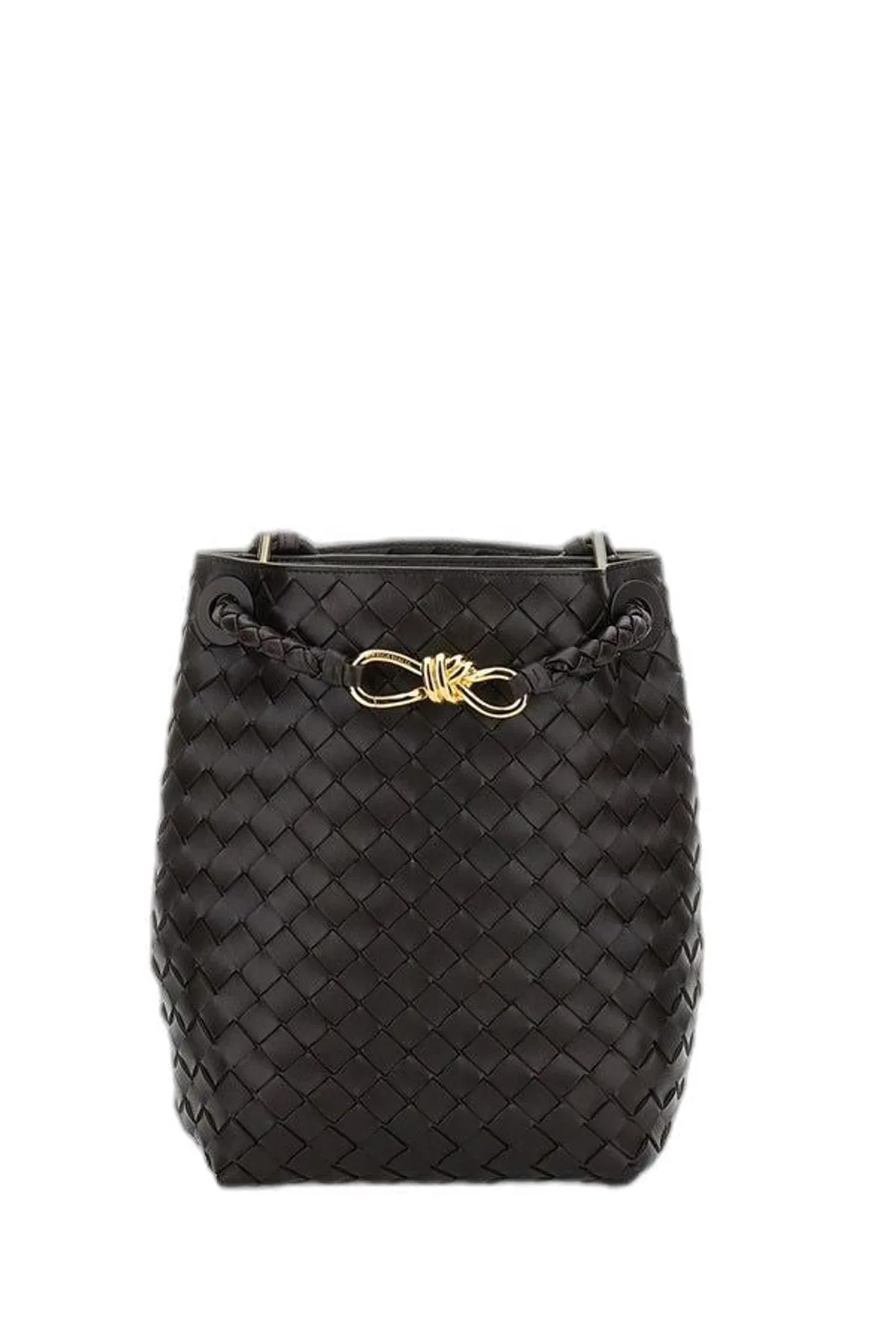 Bottega Veneta Fondant Brown Lamb Leather Andiamo Bucke