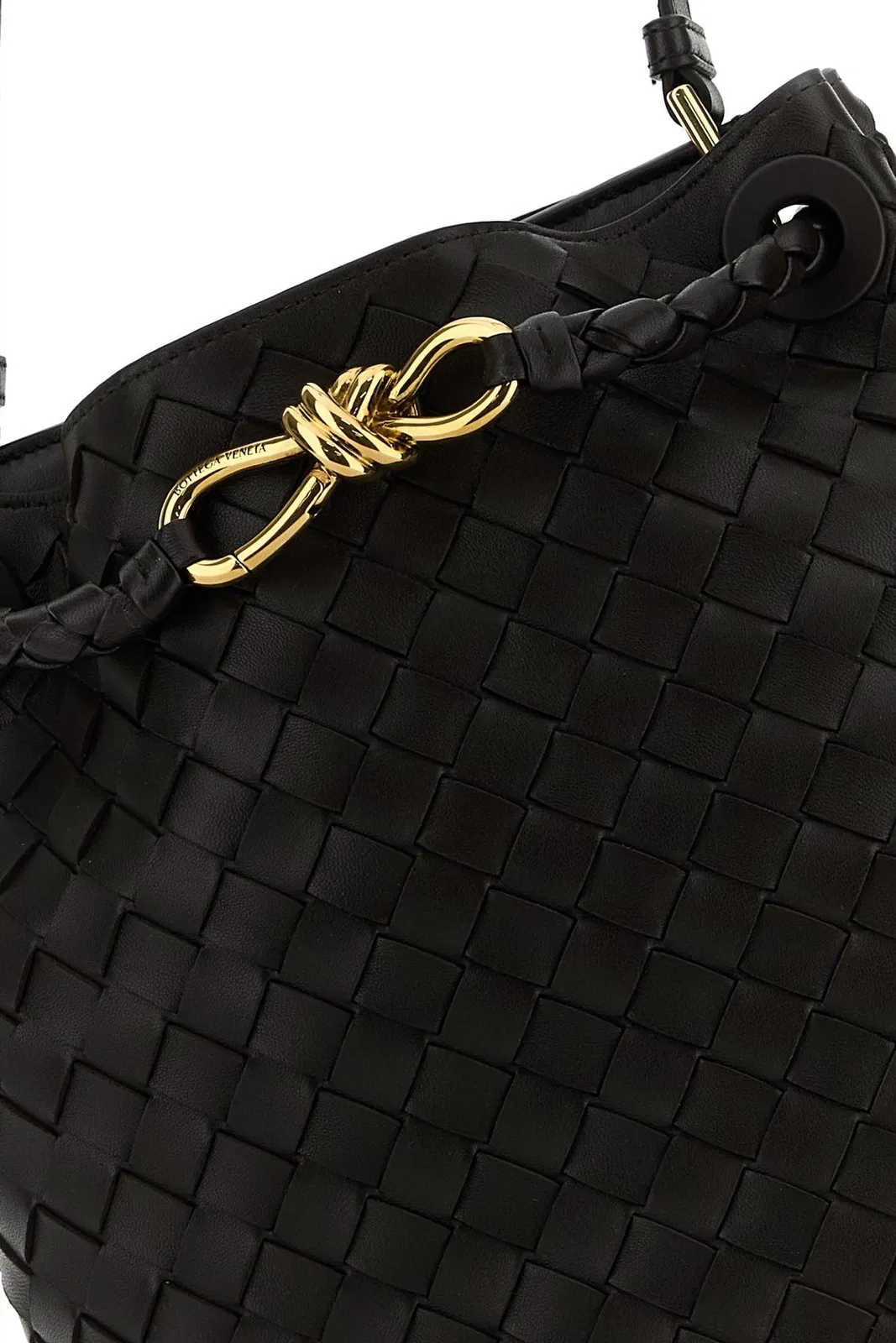 Bottega Veneta Fondant Brown Lamb Leather Andiamo Bucke