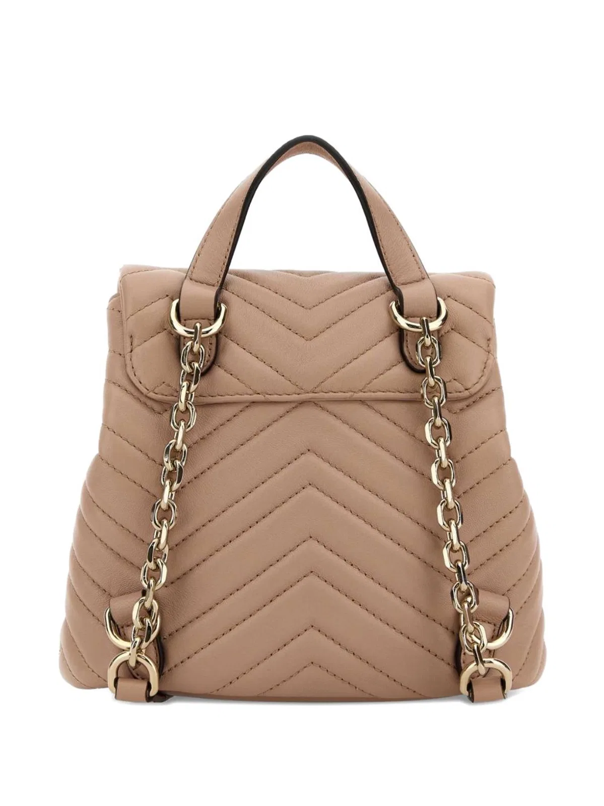 Gucci Pink Leather Mini Gg Marmont Backpack