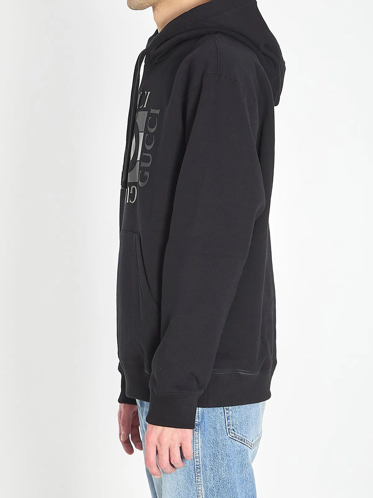Gucci Black Cotton Sweatshirt