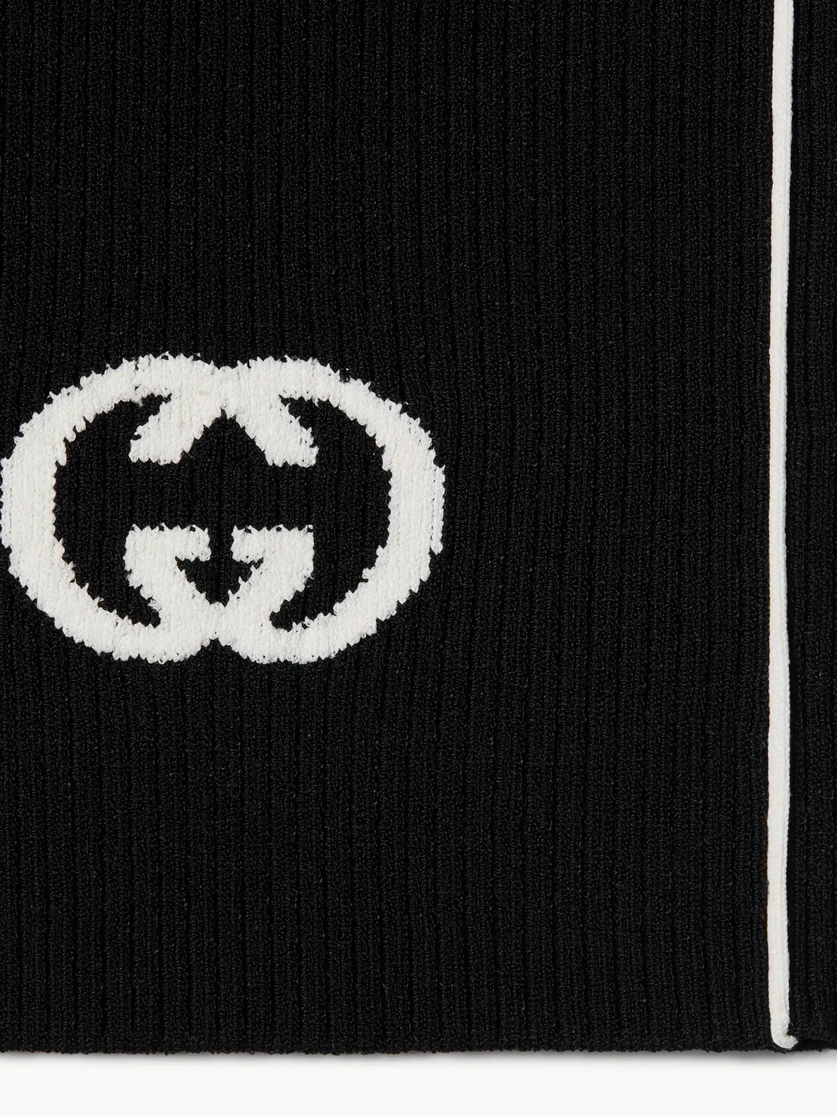 Gucci Ribbed Shorts With Intarsia