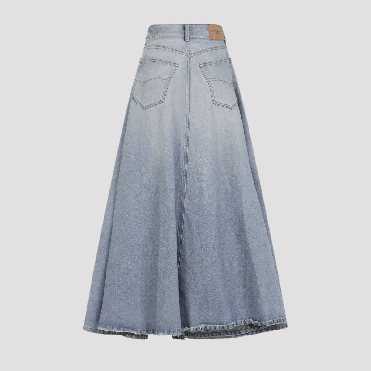 Balenciaga Denim Skirt