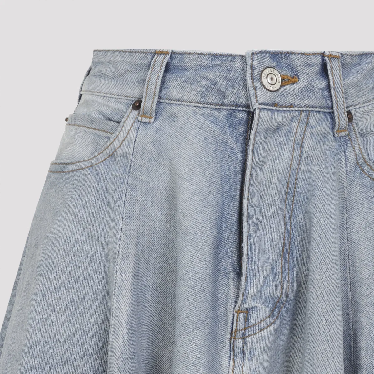 Balenciaga Denim Skirt